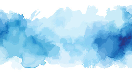 Free blue watercolor. blue watercolor background  - obrazy, fototapety, plakaty