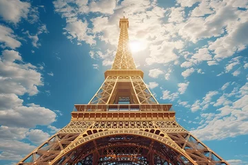Deurstickers Eiffel Tower Paris  © rouda100