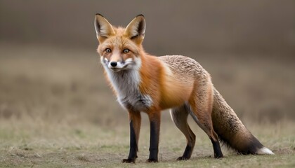 A Fox With Its Ears Back Scared Upscaled 8