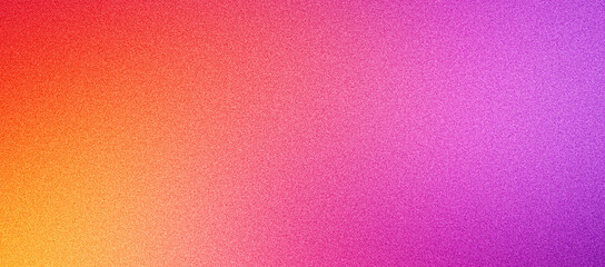 Magenta pink orange grainy gradient background noise texture banner, retro summer vibrant poster backdrop design
