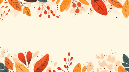 Leaves pattern, seamless background picture