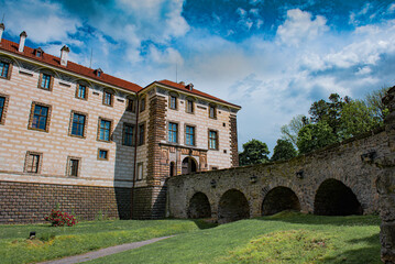 The Castle Nelahozeves near Prague in Czech Republic