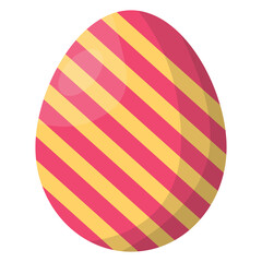 Easter Egg Icon. Easter Day Celebration. Vector Illustration.