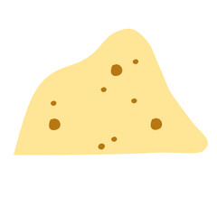 illustration of a pile of sand