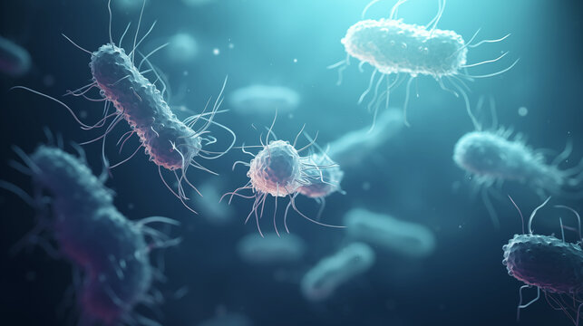 Bacteria Germs Pathogen Illustration