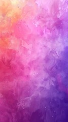 A colorful background with a pink and orange swirl