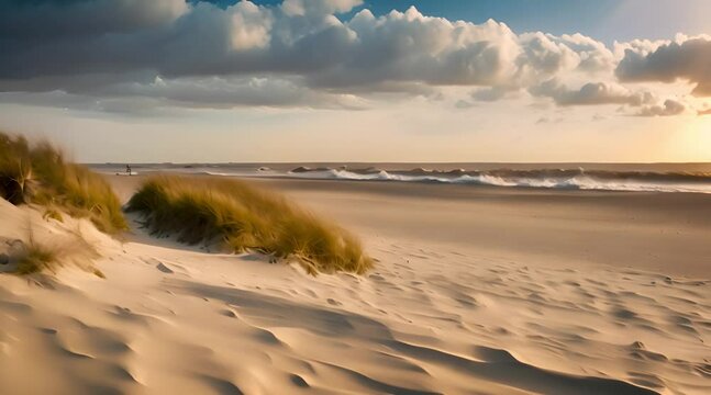Nordsee Strand auf Langeoog