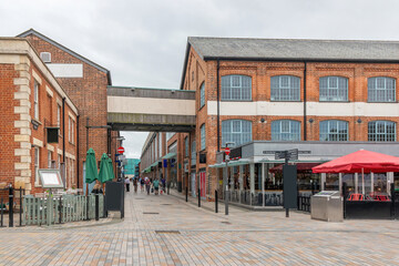 Fototapeta premium Gloucester Quays Shopping Centre