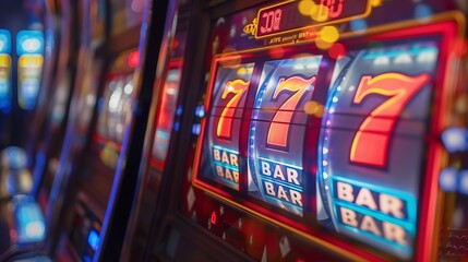 Slot machines with holographic reels, wins as bright as stars