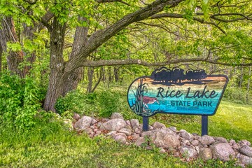 Rice Lake State Park is located in East Central Minnesota - 762870740
