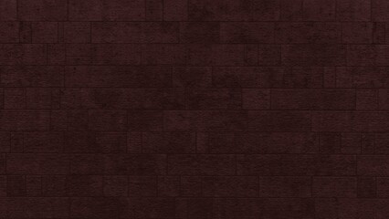 Brick texture dark red for interior floor and wall materials