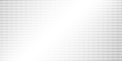 Fotobehang Background with monochrome dot texture. Polka dot pattern template modern © ILHAM