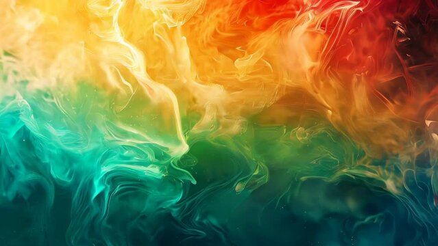Abstract grunge background. With different color patterns: yellow (beige); green; blue; red (orange)