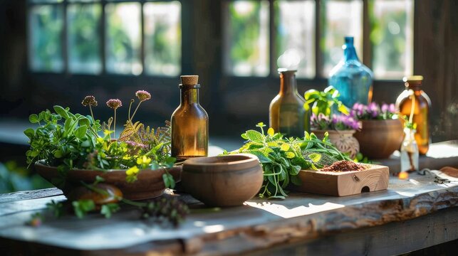 A workshop series on herbal medicine, exploring natural remedies and their health benefits