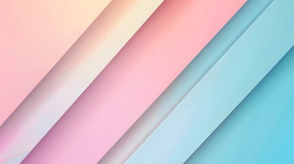 Obraz premium Abstract Gradient Pastel Background: Pink and Blue Hues for Wallpapers and Graphic Design
