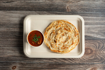 A top down view of a parota.