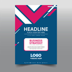 Pink Brochure Design