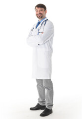 doctor isolated on white background