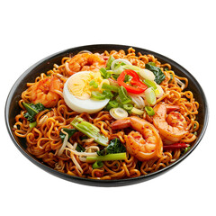 Mi Goreng, transparent background, isolated image, generative AI