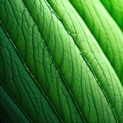 green textured leaf of the plant. natural eco background