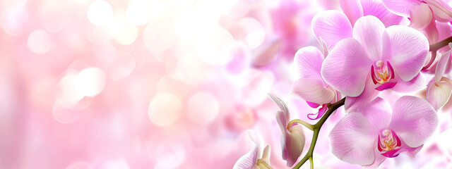 Pink Orchid  in Spring