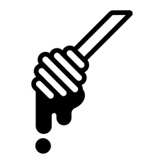 Fototapeta premium honey icon