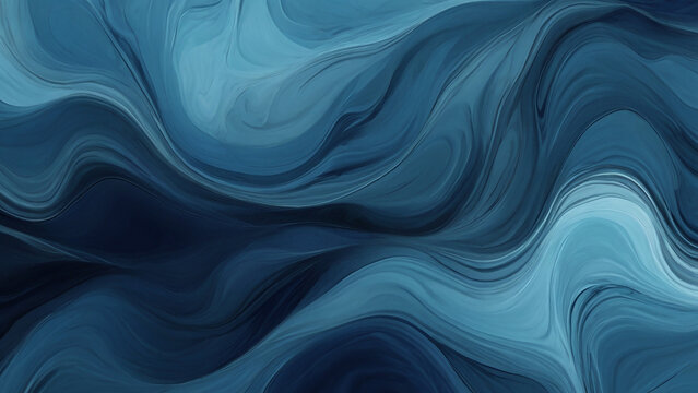 abstract background in shades of blue depths of the ocean