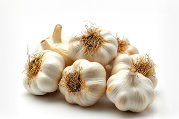 The Aromatic Pungency of White Garlic Bulbs