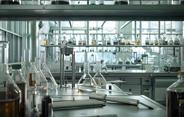 Laboratory equipment.