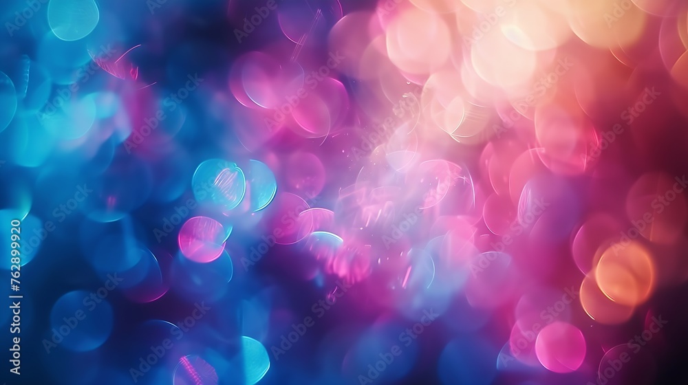 Aufkleber Abstract blur background in vintage style Can use as background or presentation : Generative AI