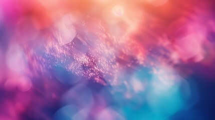 Abstract defocused colorful blurred background : Generative AI - Powered by Adobe