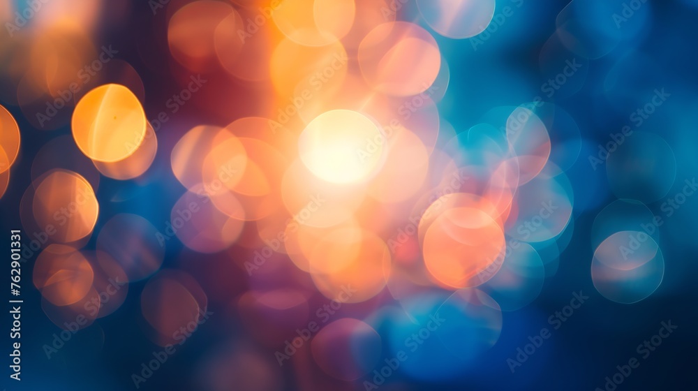 Poster blur glow overlay lens flare filter bokeh sunlight glare leak retro illumination effect defocused or