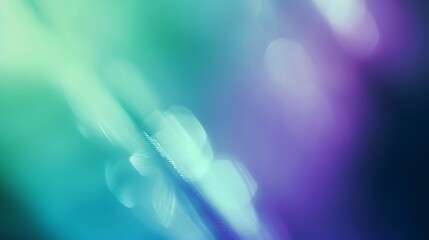 Abstract blurred gradient background in Mint bluegreen and purple color background Banner template...