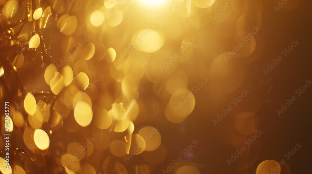 Poster blurred refraction light bokeh or organic flare overlay effect : generative ai
