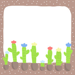 Cactus card 