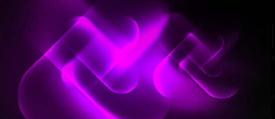 Shiny color neon glowing design. Vector Illustration For Wallpaper, Banner, Background, Card, Book Illustration, landing page