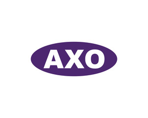 AXO logo design vector template