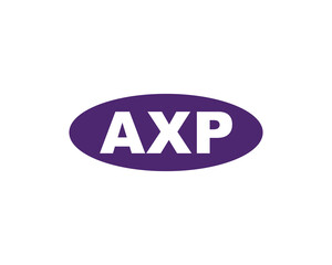 AXP logo design vector template