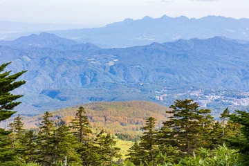 Fotobehang 日本の風景　壮大な絶景　秋の渋峠 © Yuta1127
