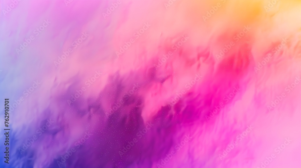 Aufkleber Abstract gradient blurred pattern colorful with realistic grain noise effect background for art product design and social media trendy and vintage style : Generative AI