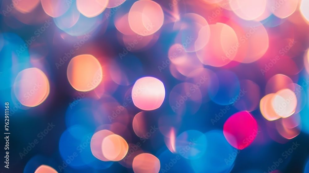 Poster blurred refraction light bokeh or organic flare overlay effect : generative ai