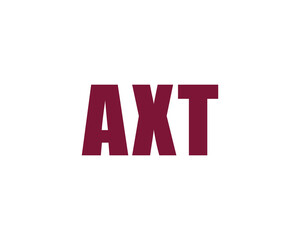 AXT logo design vector template
