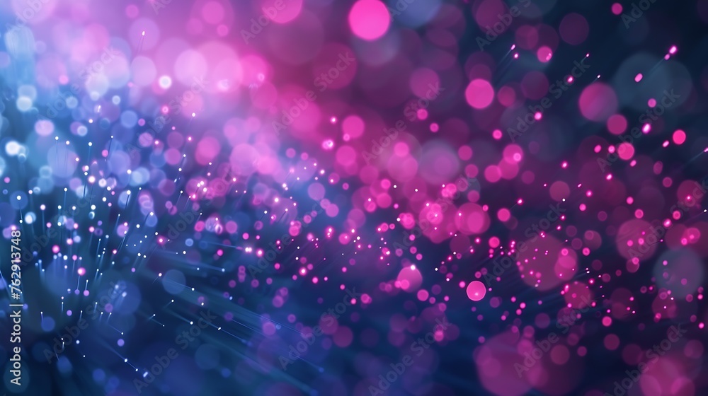 Poster neon light flare blur glow overlay futuristic glare defocused fluorescent navy blue pink purple colo
