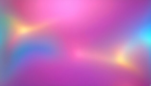 Smooth abstract metallic holographic colored shape background © BACKART