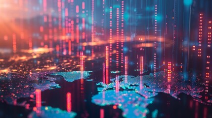 Obraz premium The impact of AI on the future of financial markets