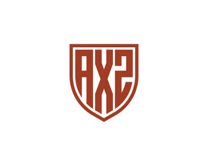 AXZ logo design vector template