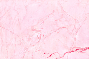Fototapeta premium Pink background marble wall texture for design art work, seamless pattern of tile stone with bright and luxury.
