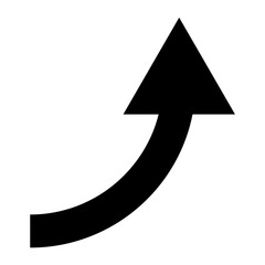 curved arrow icon