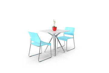 table with chairs and table