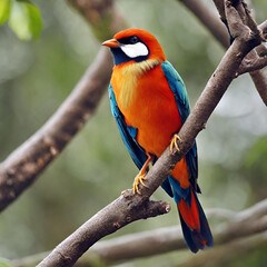 blue and yellow macaw